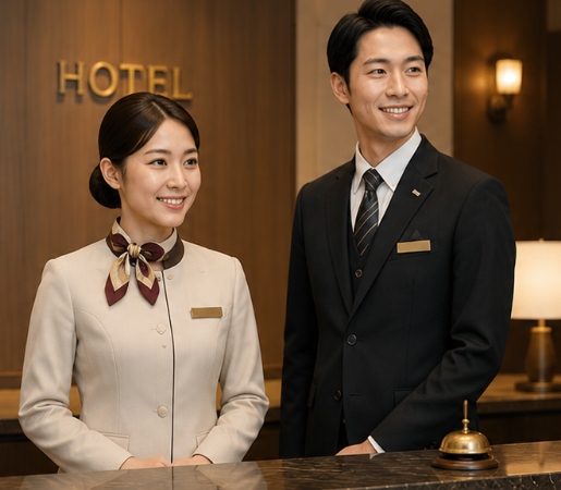 受付/ホテルのユニフォーム