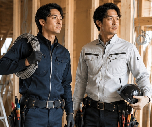 空調設備/電気工事/工務店の作業服